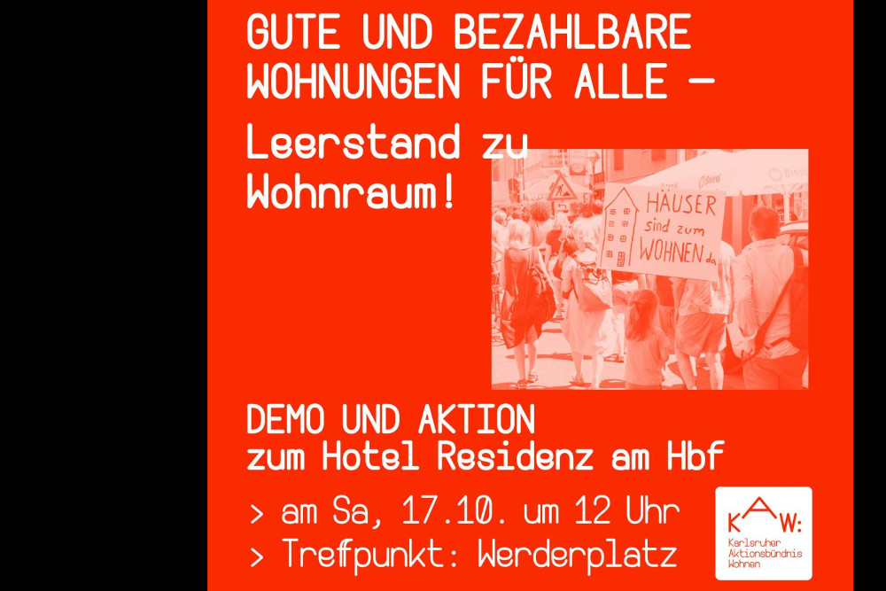 Demo Aktionsbündnis Wohnen
